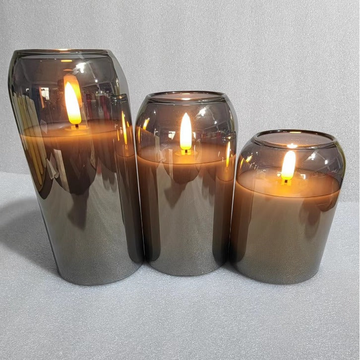 Conjunto de 3 velas telecomandadas