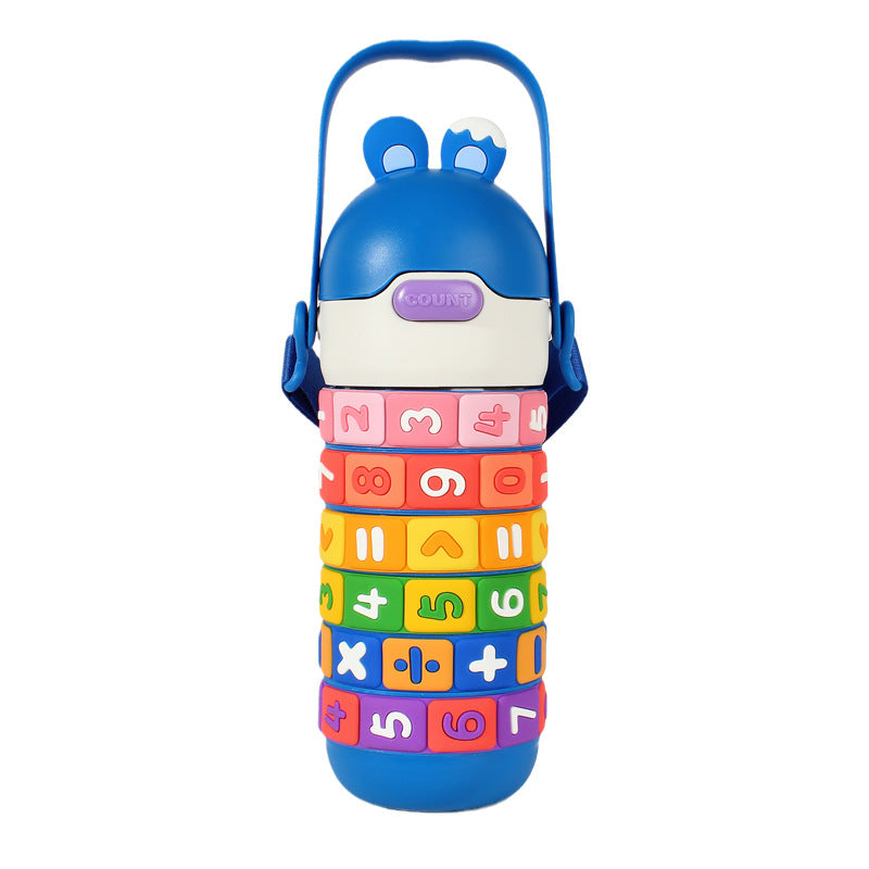 Детска бутилка с цифри – Забавно учене при пиене