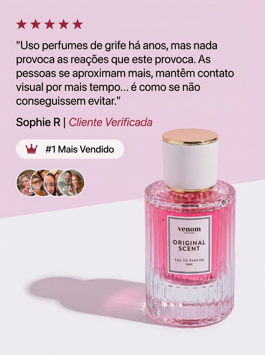 Coleção de Perfumes com Feromônios Venom™ 50mL (Copy)