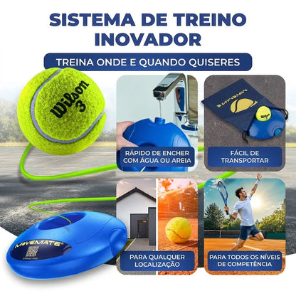 Conjunto de treino de ténis com bola de ténis Wilson®