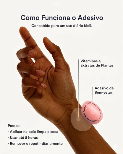 30 adesivos de berberina
